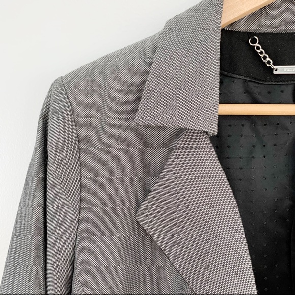 WHBM Pressed Ruffle Lapel Single Button Blazer M - Picture 8 of 11